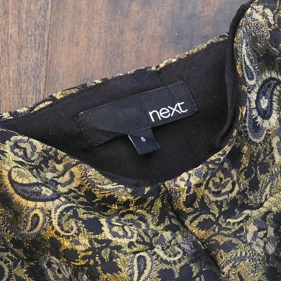 Next jacquard strapless dress - Picture 5 of 5